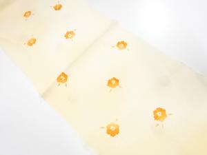 未使用品　正絹　絞り　帯揚げ